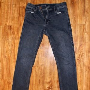 Hollister slim straight blue jeans